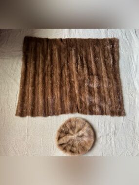 Vintage Mink fur scraps